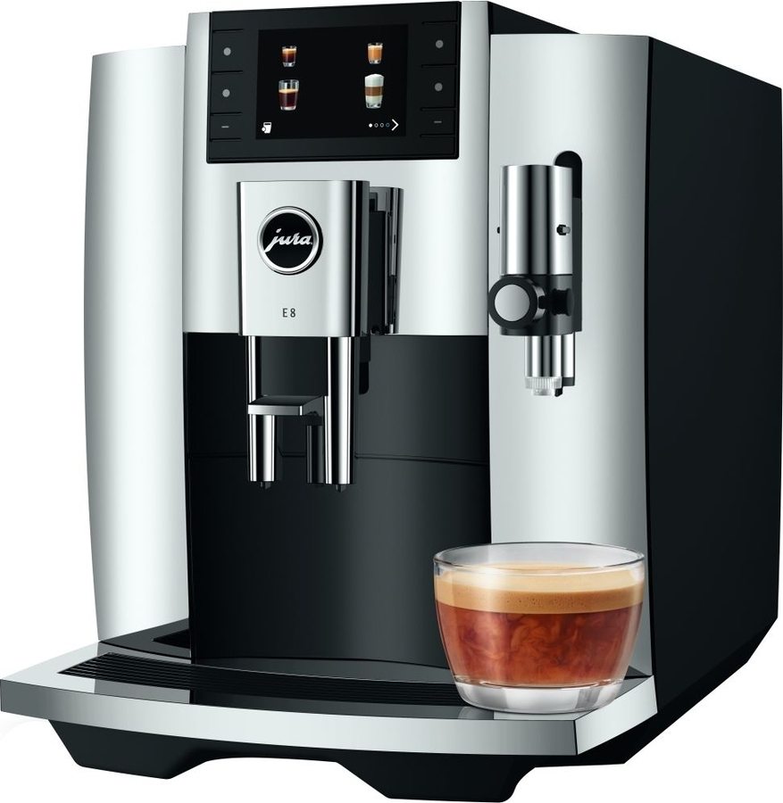 JURA E8 Chrome (EC) Volautomatische Koffiemachine 1