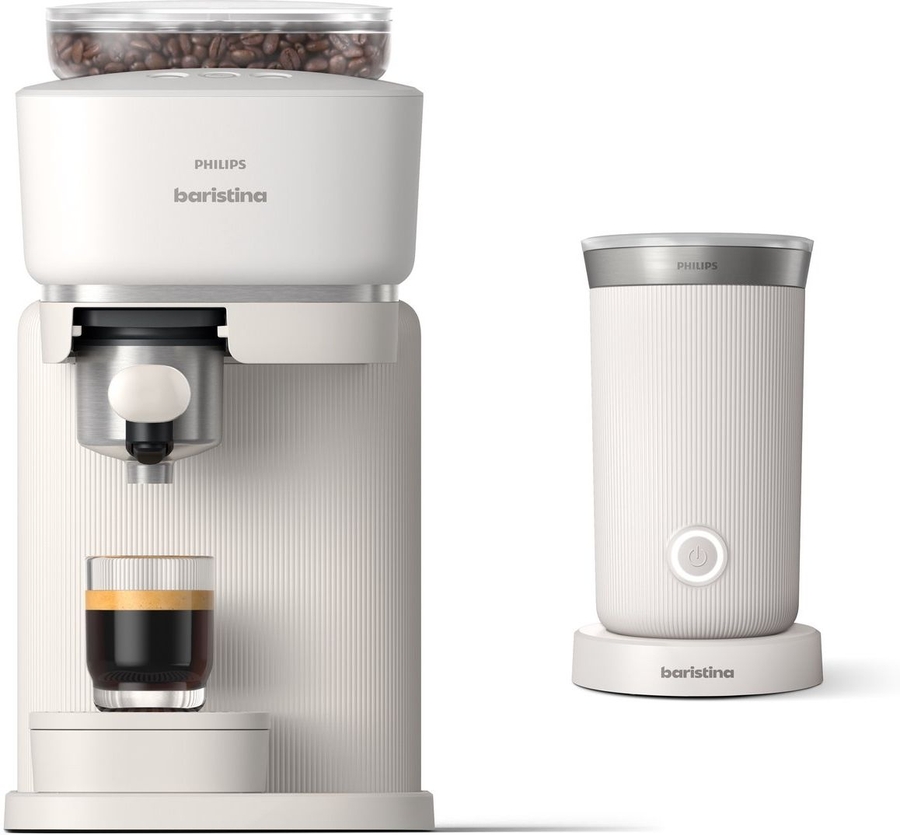 Philips BAR303/00 Baristina Espresso Koffiemachine met Baristina Melkopschuimer Bundel  1