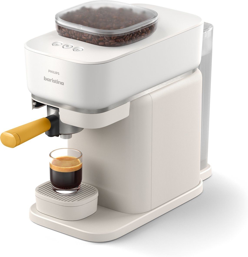 Philips BAR303/00 Baristina Espresso Koffiemachine met Baristina Melkopschuimer Bundel  2