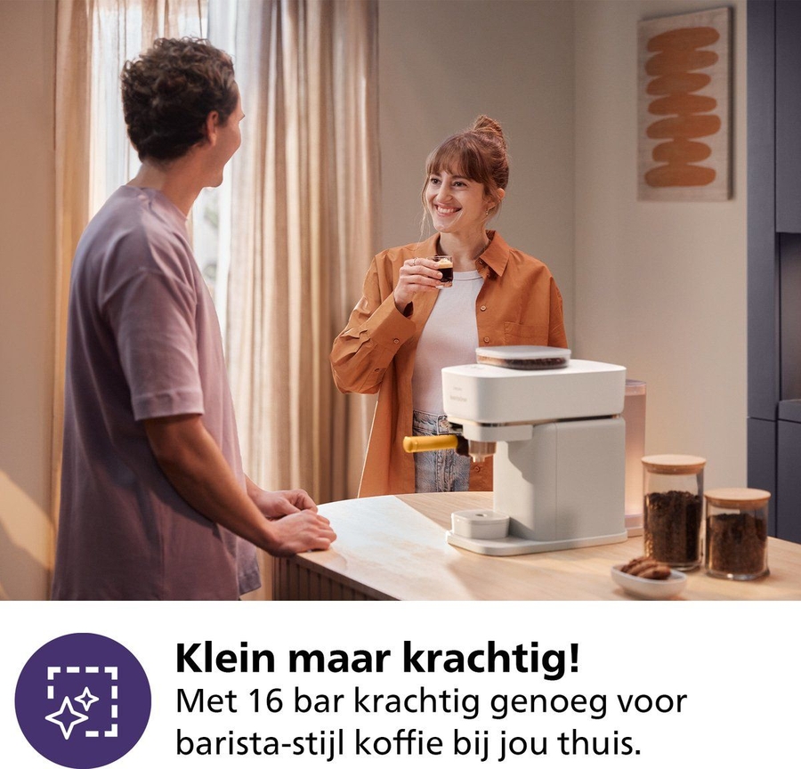 Philips BAR303/00 Baristina Espresso Koffiemachine met Baristina Melkopschuimer Bundel  5