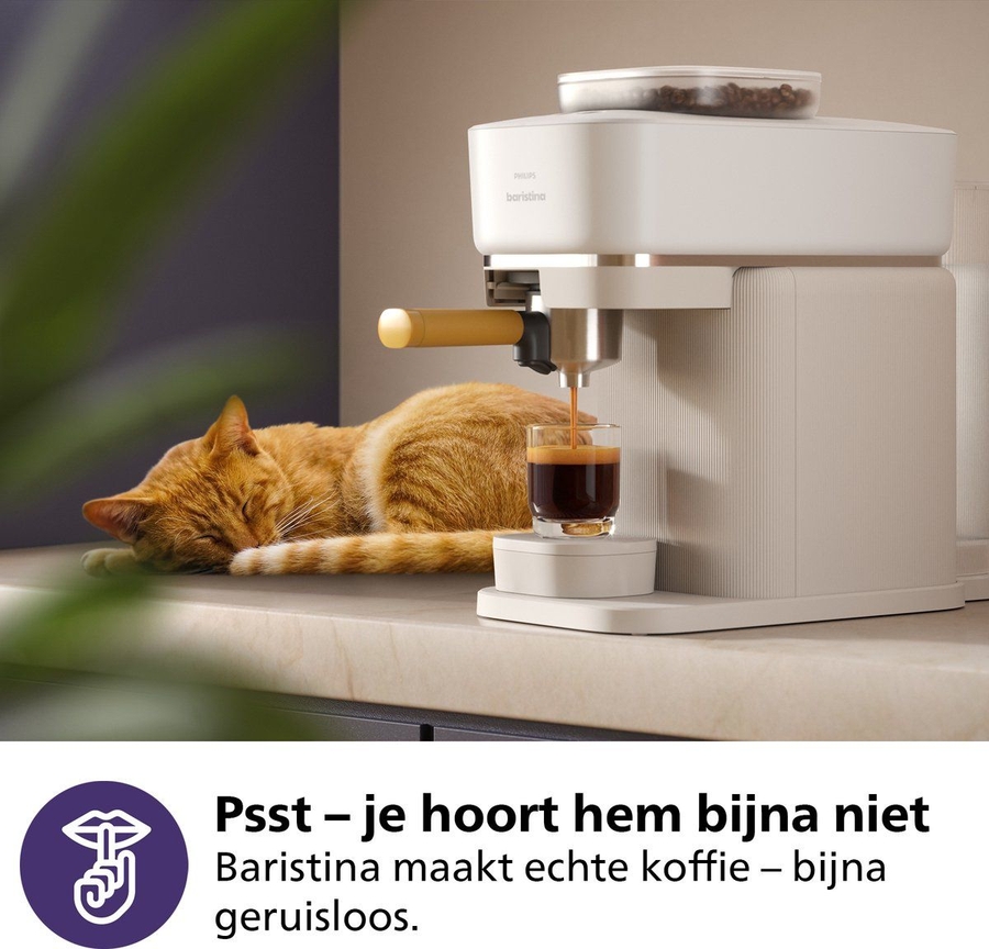 Philips BAR303/00 Baristina Espresso Koffiemachine met Baristina Melkopschuimer Bundel  6