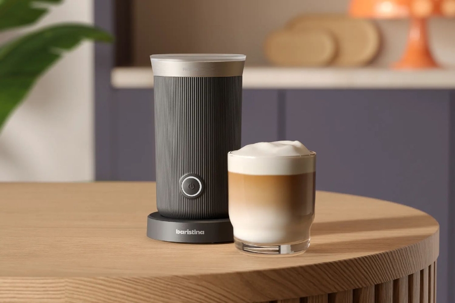 Philips BAR303/60 Baristina Espresso Koffiemachine - Zwart met Baristina Melkopschuimer Bundel  4