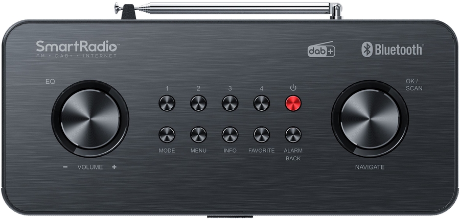 Kenwood CR-ST200S-B Smart Radio Zwart  7