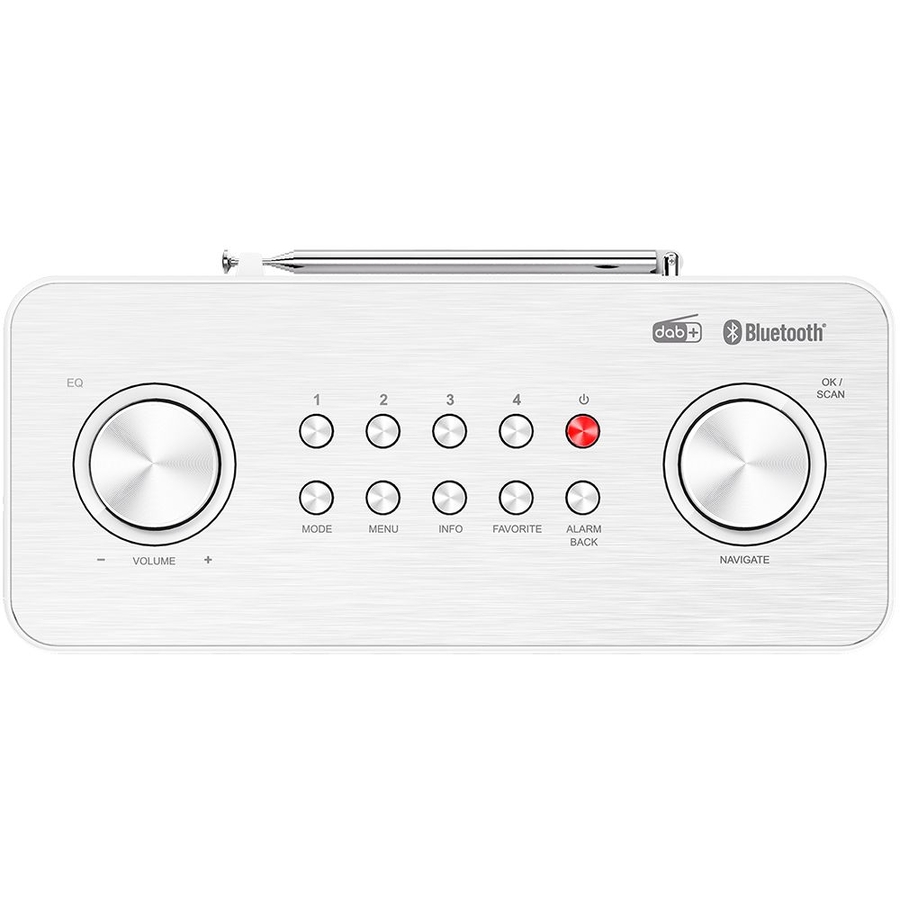 Kenwood CR-ST85DAB-W Compacte Stereo DAB+ Radio Zwart  7