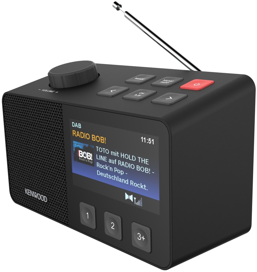 Kenwood CR-M70DAB-B DAB+ radio Zwart  6