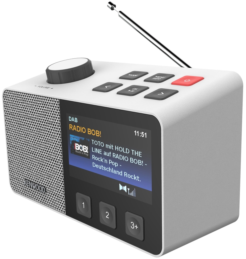 Kenwood CR-M70DAB-W DAB+ Radio Wit  1