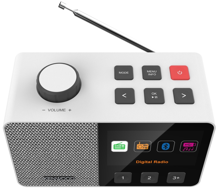 Kenwood CR-M70DAB-W DAB+ Radio Wit  4