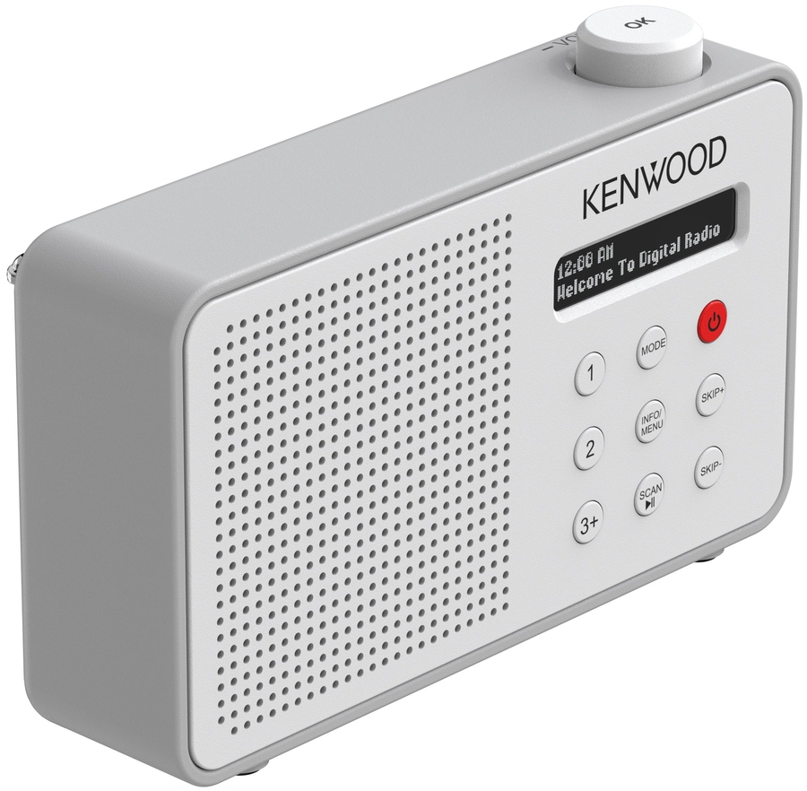Kenwood CR-M25DAB-W DAB+ radio Wit  2