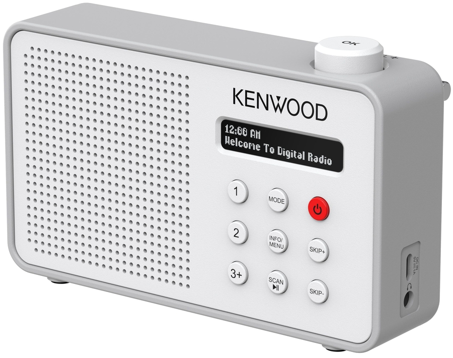 Kenwood CR-M25DAB-W DAB+ radio Wit  3