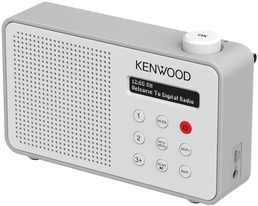Kenwood CR-M25DAB-W DAB+ radio Wit  4