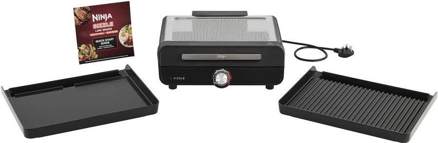 Ninja GR101EU Sizzle Rookvrije Contactgrill en Bakplaat 13
