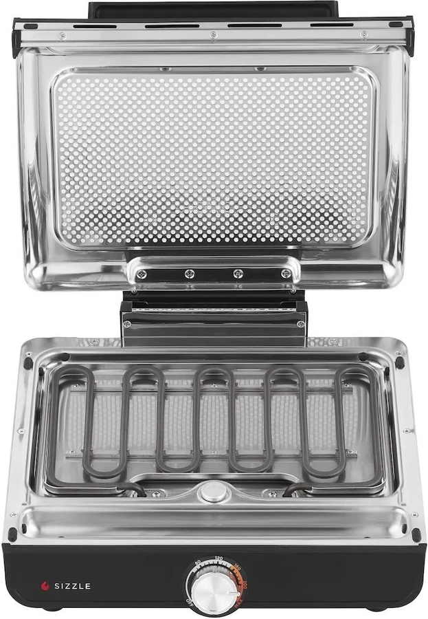 Ninja GR101EU Sizzle Rookvrije Contactgrill en Bakplaat 9