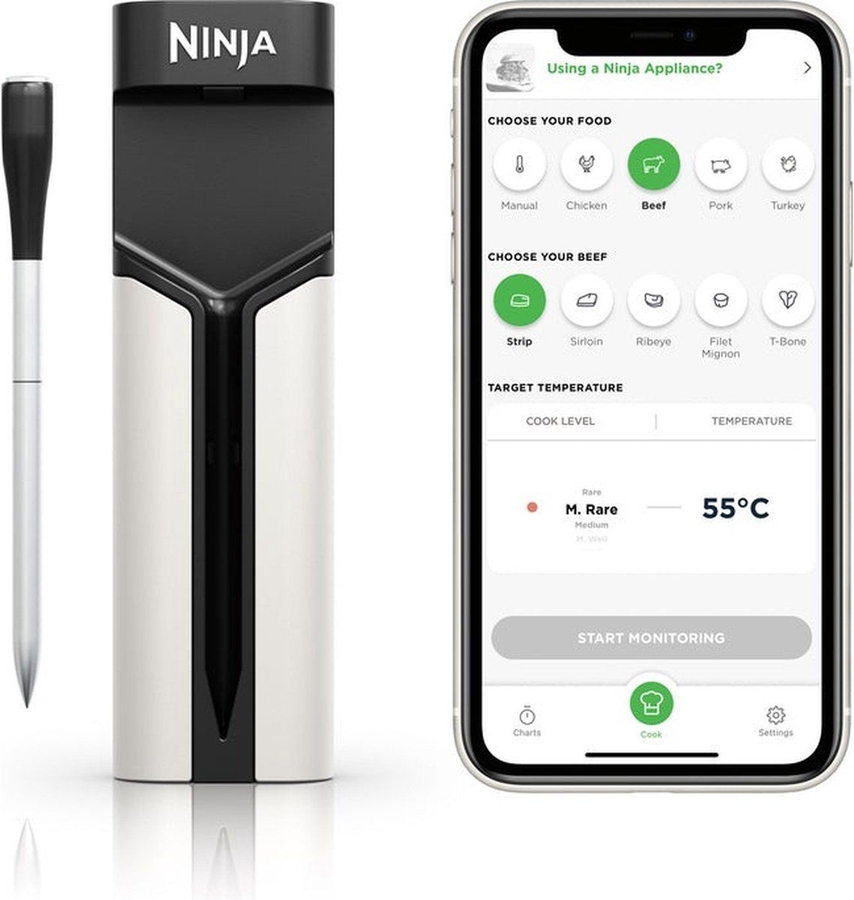 Ninja WP100EU ProChef Draadloze Vleesthermometer  4