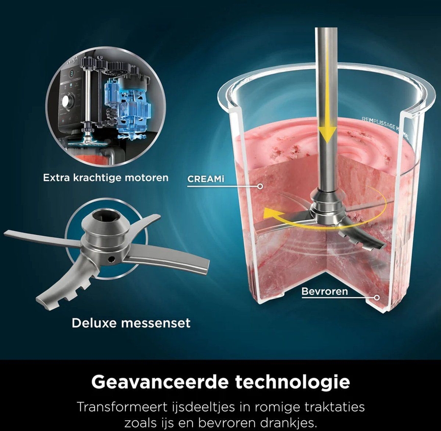 Ninja NC502EU CREAMi Deluxe 10-in-1 Ijsmachine  10