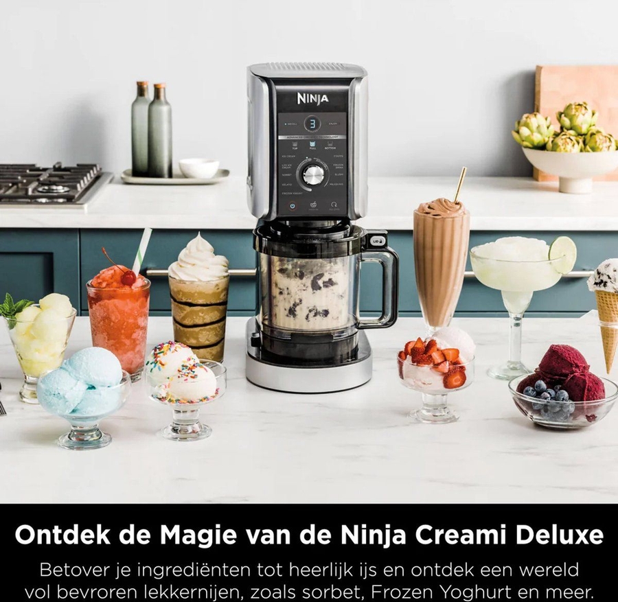 Ninja NC502EU CREAMi Deluxe 10-in-1 Ijsmachine  8