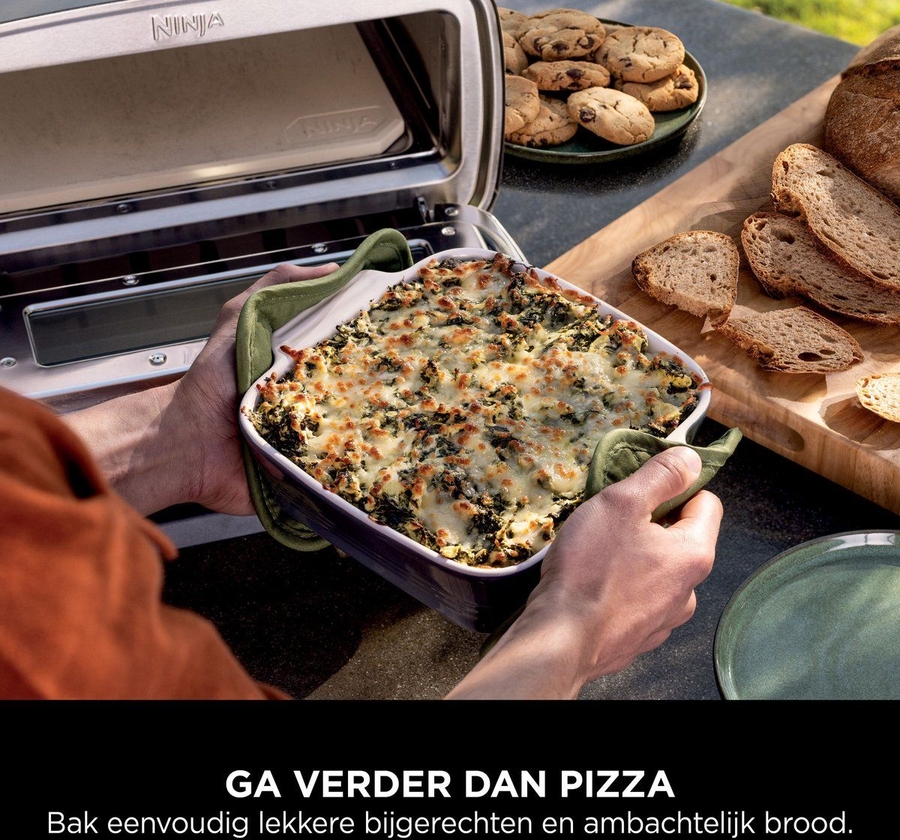 Ninja MO201EU Artisan Outdoor Pizza Oven en Airfryer 13