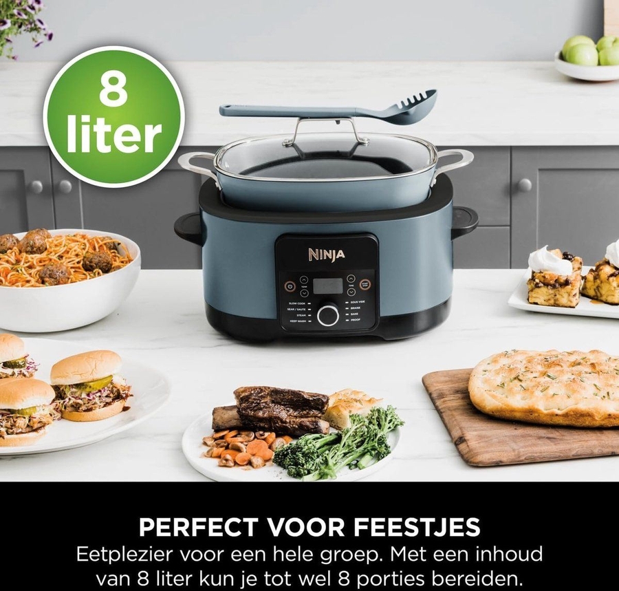 Ninja MC1001EU Foodi 8-in-1 PossibleCooker Digitale Slow- & Multi-cooker  9