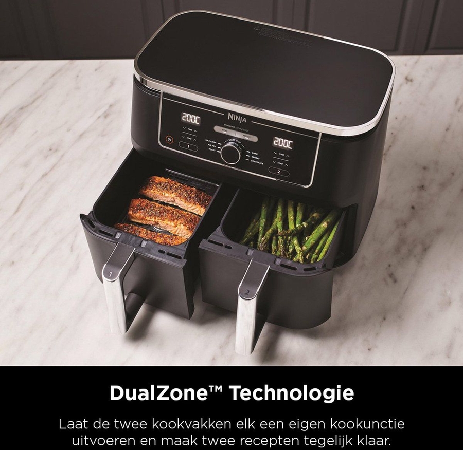 Ninja AF400EU Foodi MAX Dual Zone Airfryer  10