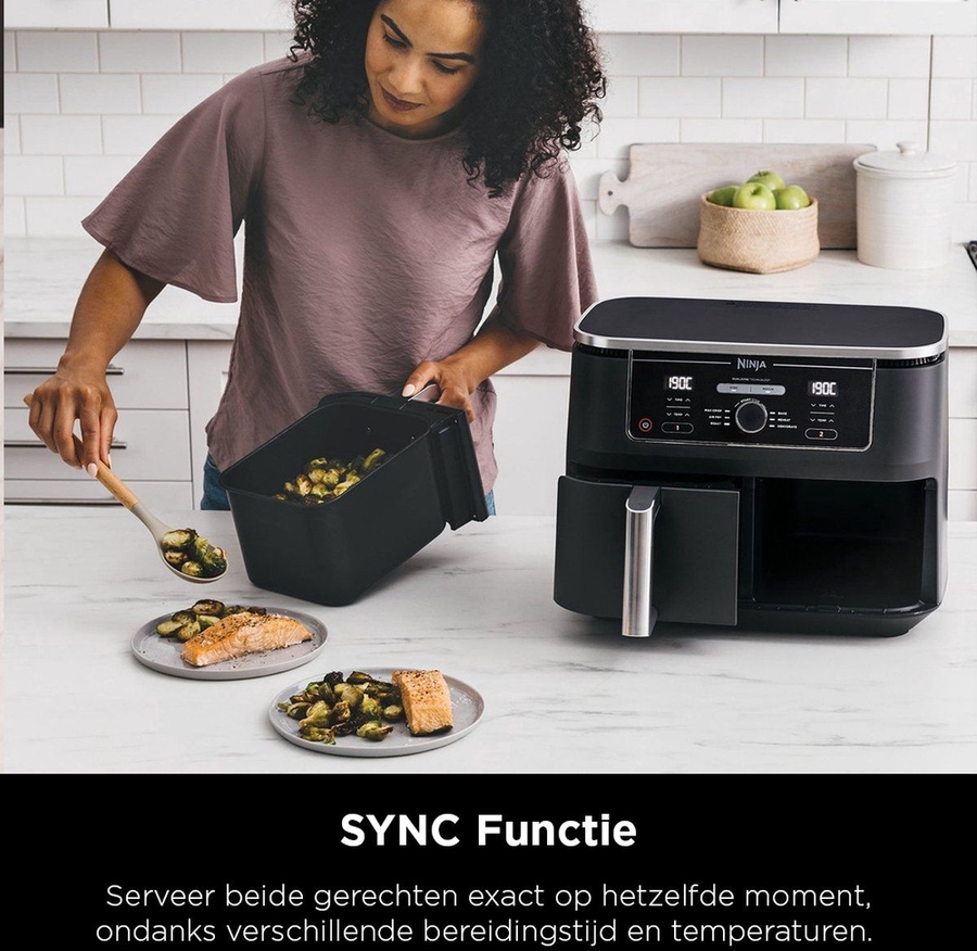 Ninja AF400EU Foodi MAX Dual Zone Airfryer  13