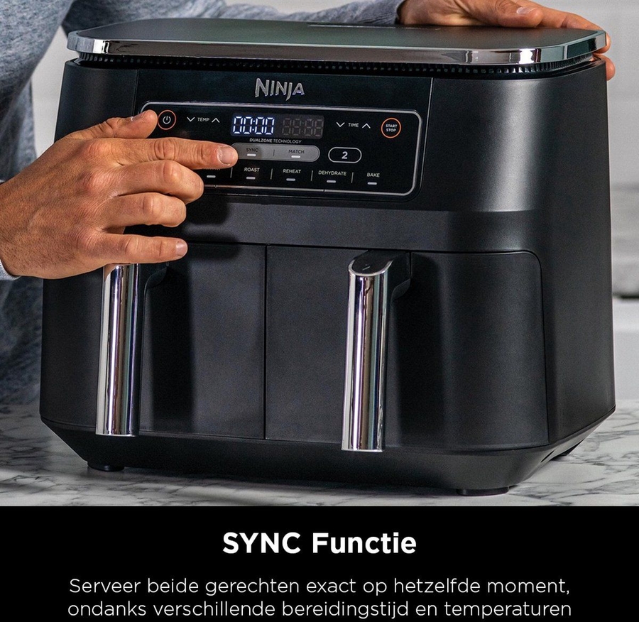 Ninja AF300EU Foodi Dual Zone Airfryer 7