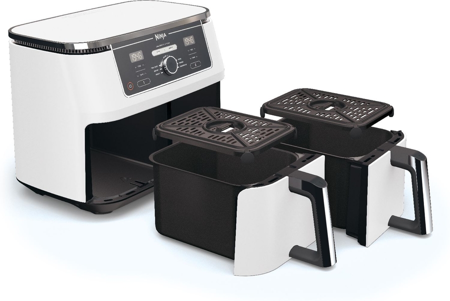 Ninja AF400EUWH Foodi MAX Dual Zone Airfryer - Wit 3
