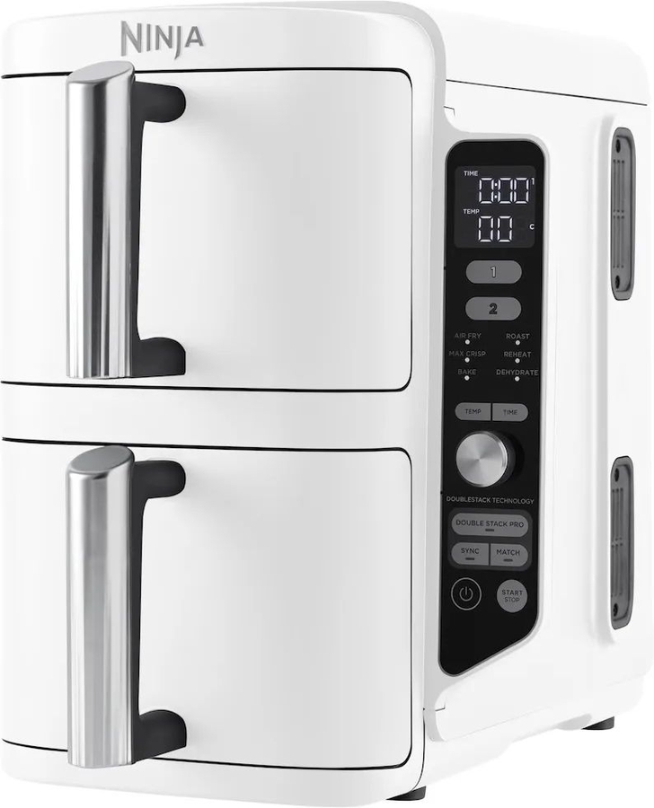 Ninja SL400EUWH Double Stack XL 2-Drawer Airfryer - Wit 2