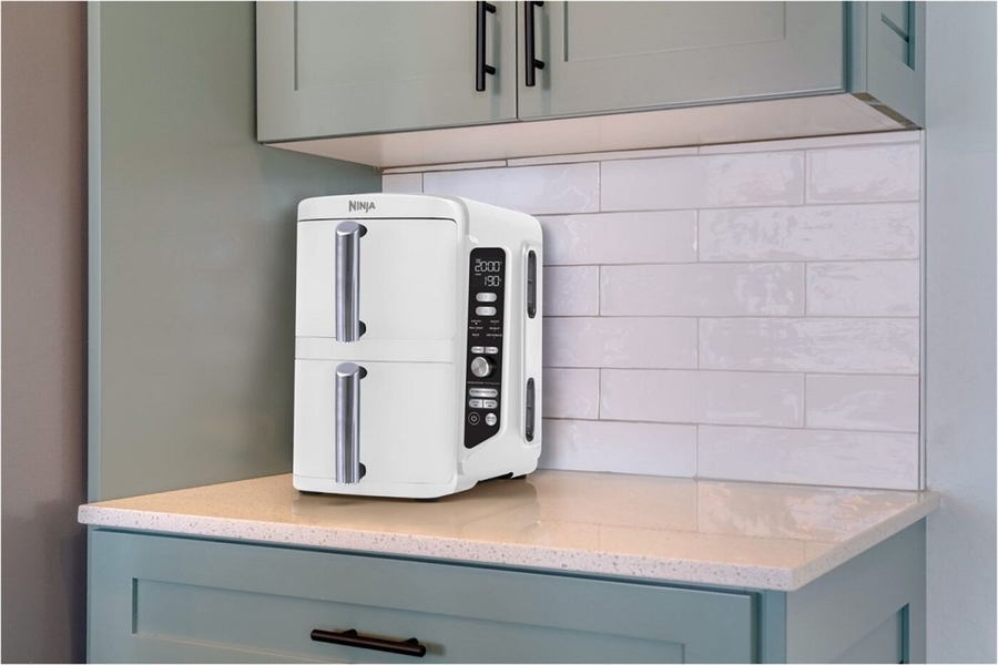 Ninja SL400EUWH Double Stack XL 2-Drawer Airfryer - Wit 6