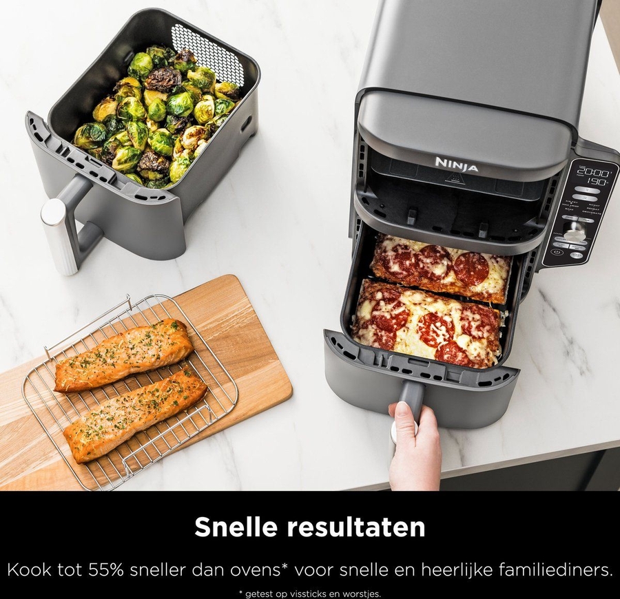 Ninja SL400EU Double Stack XL 2-Drawer Airfryer  15