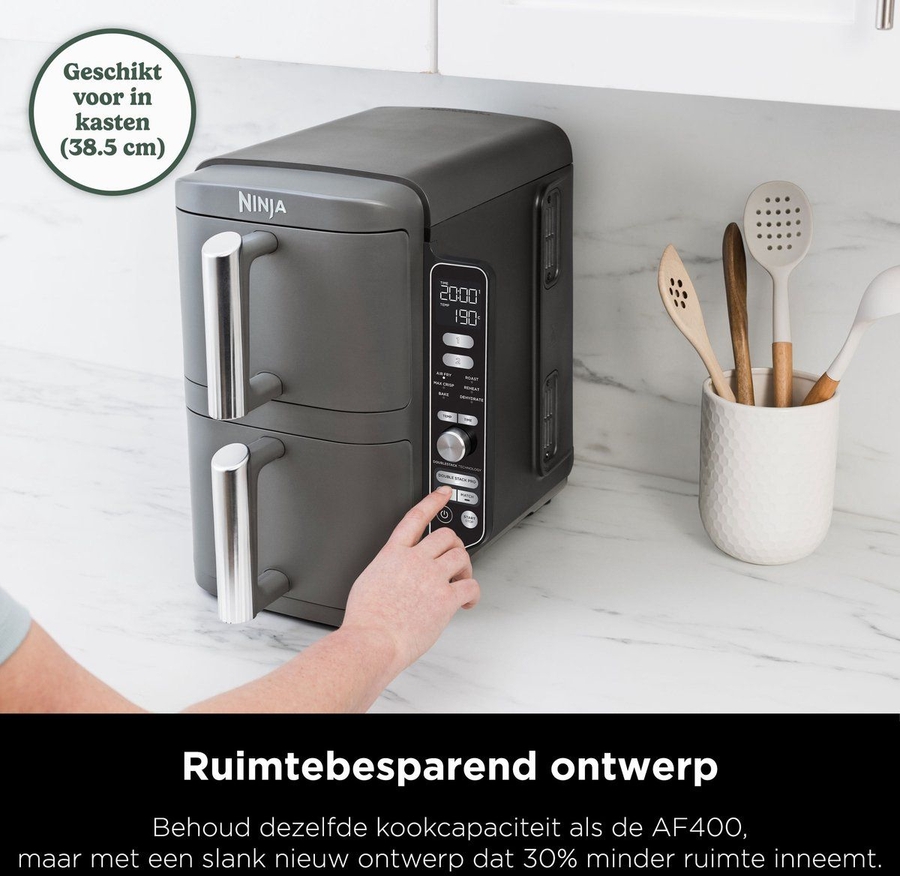 Ninja SL400EU Double Stack XL 2-Drawer Airfryer  17
