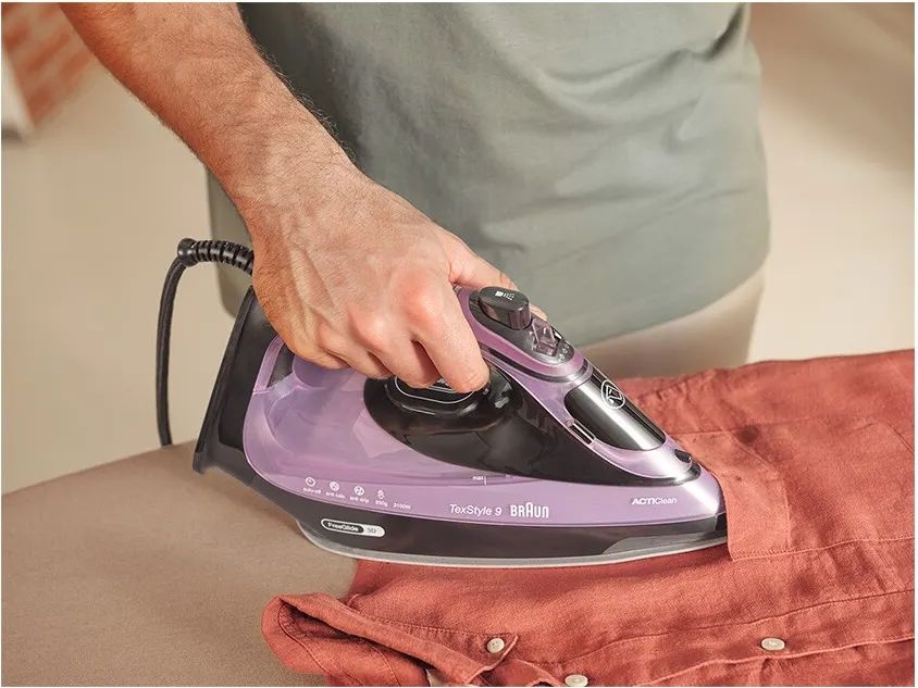 Braun SI 9661 VI TexStyle 9 Stoomstrijkijzer - Violet 5