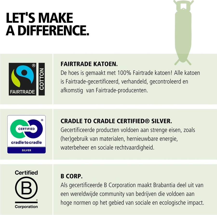 Brabantia Strijkplank B - Calm Rustle 6