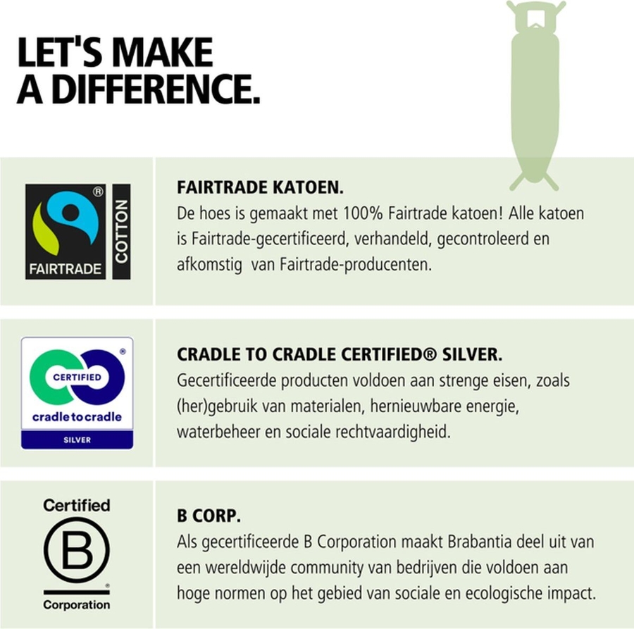 Brabantia Strijkplank B - New Dawn 7