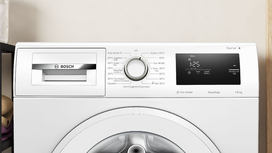  BOSCH WAN2809XNL Serie 4 EXCLUSIV Wasmachine 8
