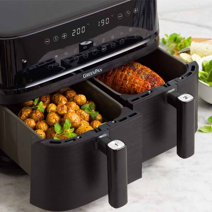 Greenpan SWITCH Dual  Airfryer - 2 x 5 L 6