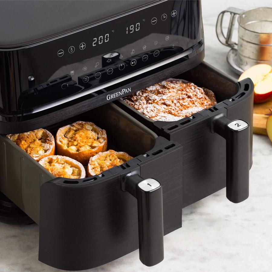 Greenpan SWITCH Dual  Airfryer - 2 x 5 L 8