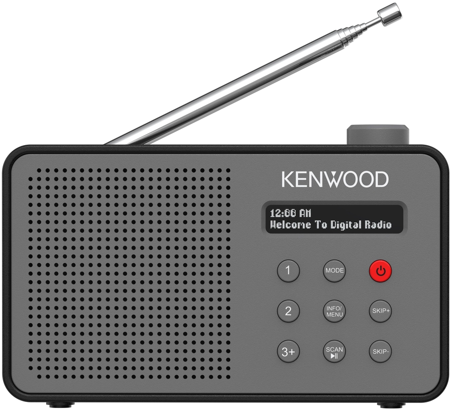 Kenwood CR-M25DAB-H DAB+ Radio Grijs 3