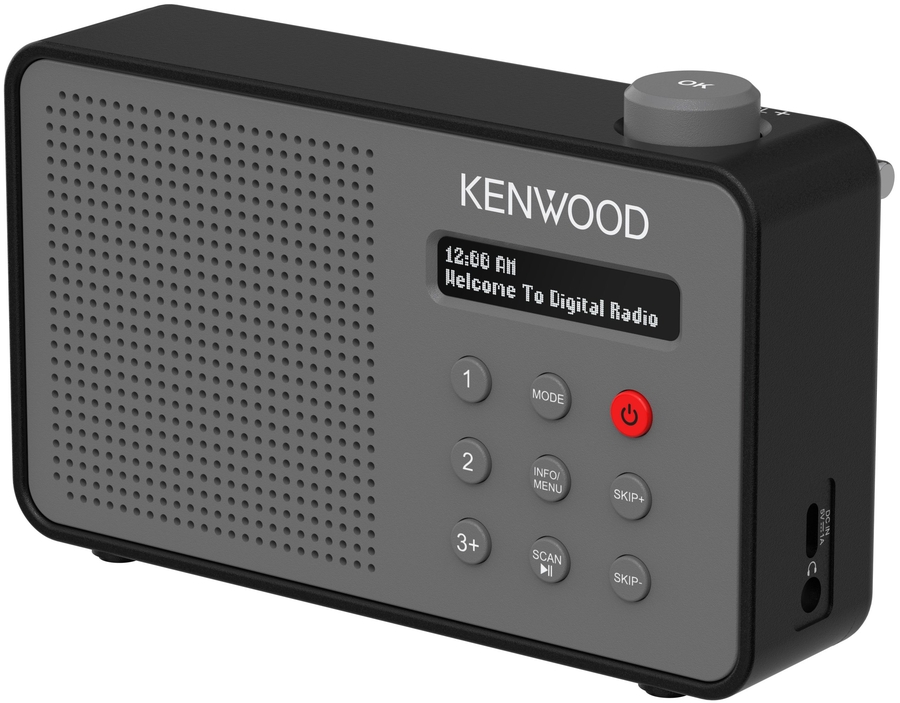 Kenwood CR-M25DAB-H DAB+ Radio Grijs 6