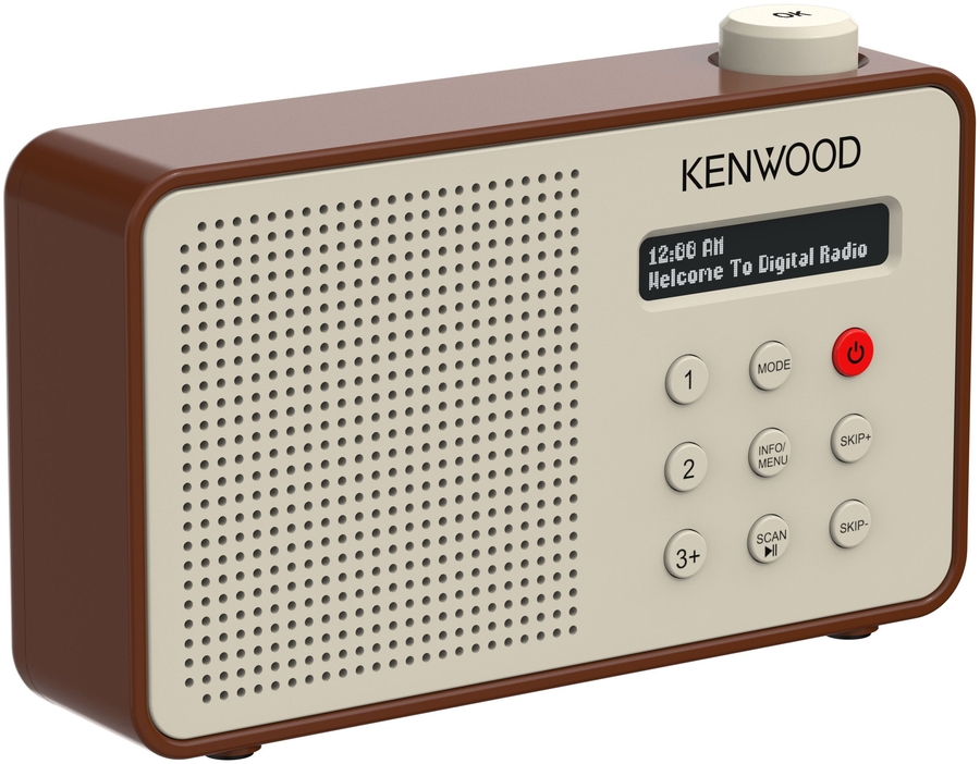 Kenwood CR-M25DAB-T DAB+ Radio Mocca 1