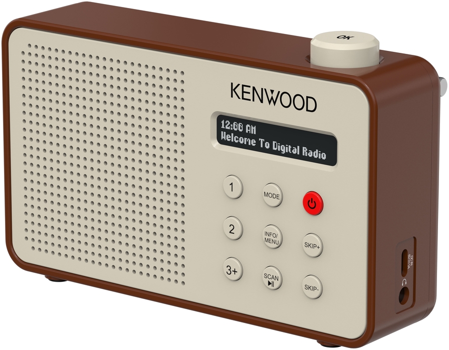 Kenwood CR-M25DAB-T DAB+ Radio Mocca 2