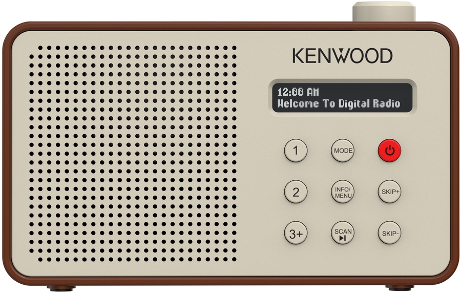 Kenwood CR-M25DAB-T DAB+ Radio Mocca 8