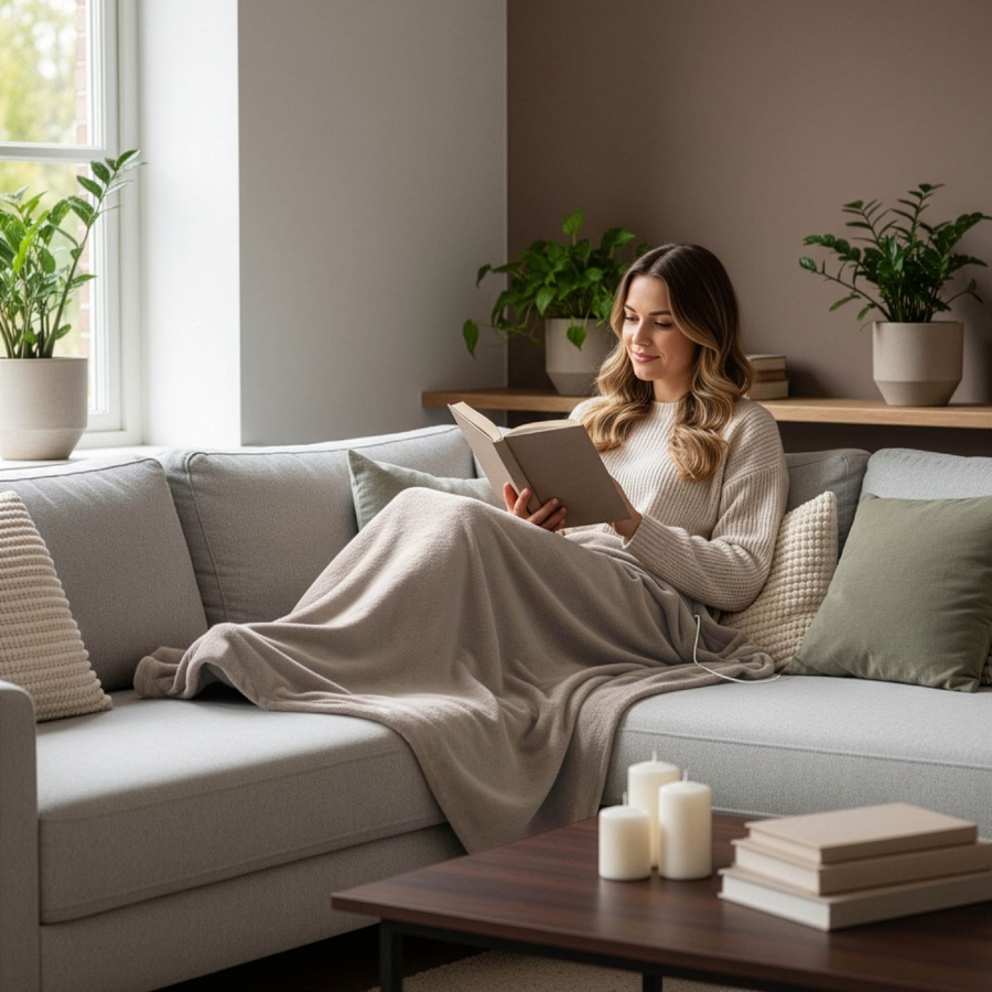 Inventum HB185T Elektrische Omslagdeken - 180 x 130 cm 7