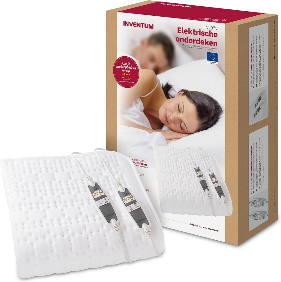 Inventum HN297V 2-persoons elektrische onderdeken 4