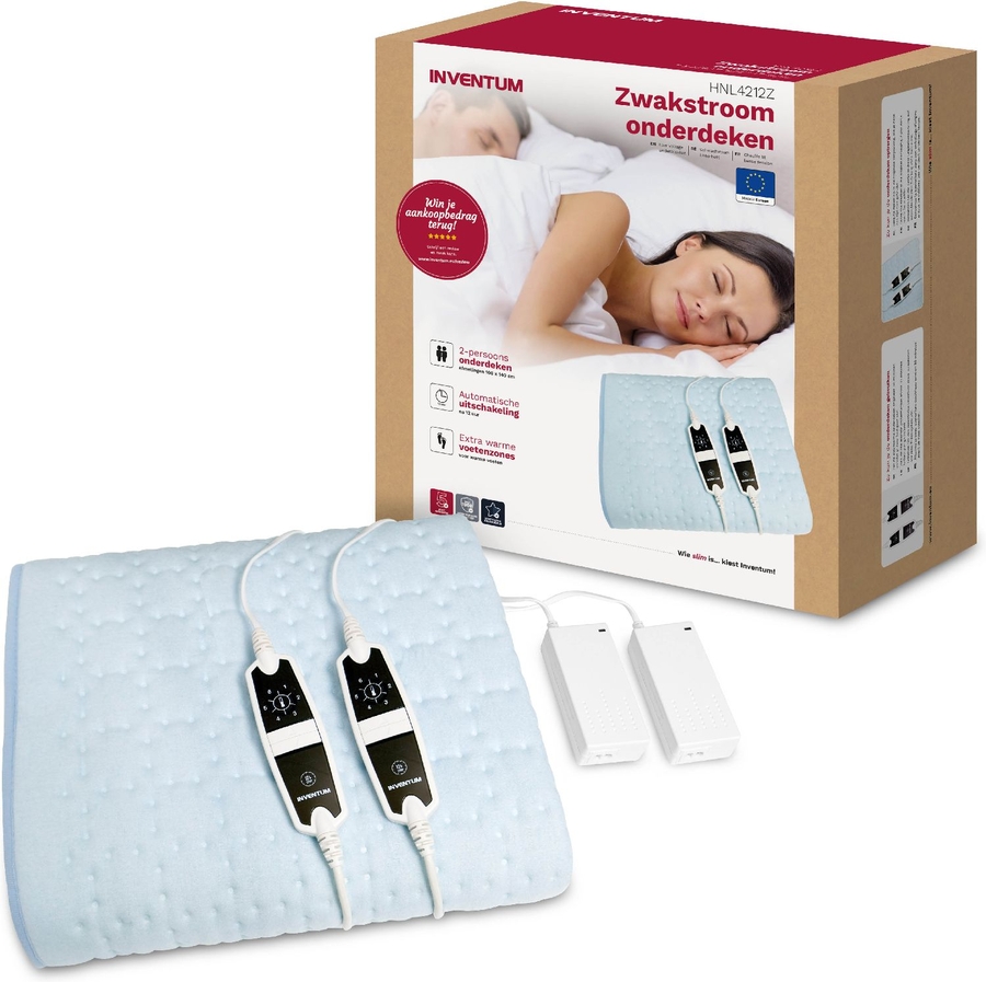 Inventum HNL4212Z elektrische zwakstroom deken 4