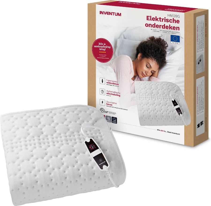 Inventum HN139G Elektrische Onderdeken - 150 x 80 cm 4