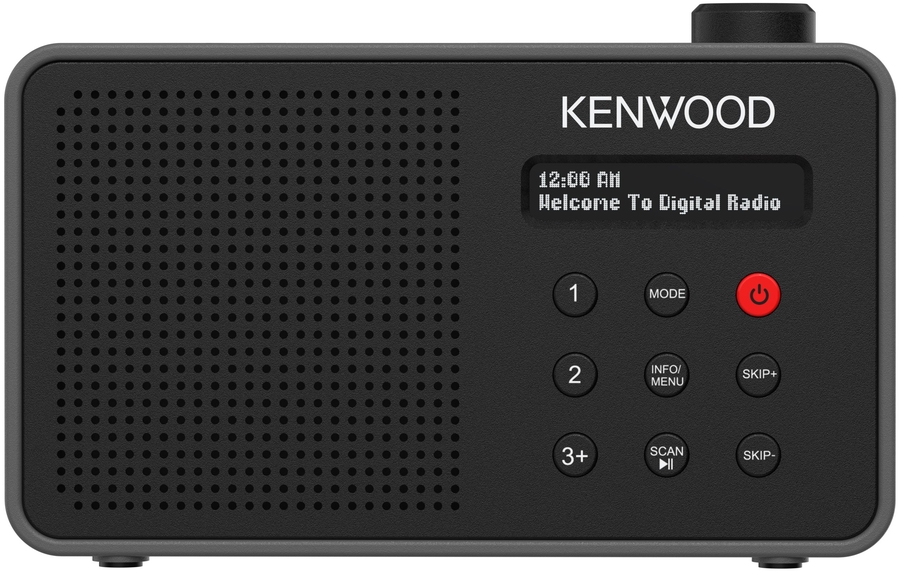 Kenwood CR-M25DAB-B DAB+ radio Zwart  3