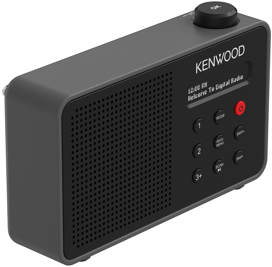 Kenwood CR-M25DAB-B DAB+ radio Zwart  4