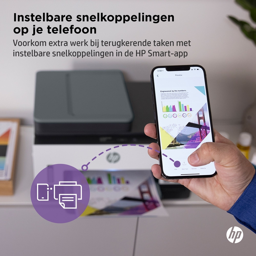 HP Smart Tank 7605 All-in-One inkttankprinter 7