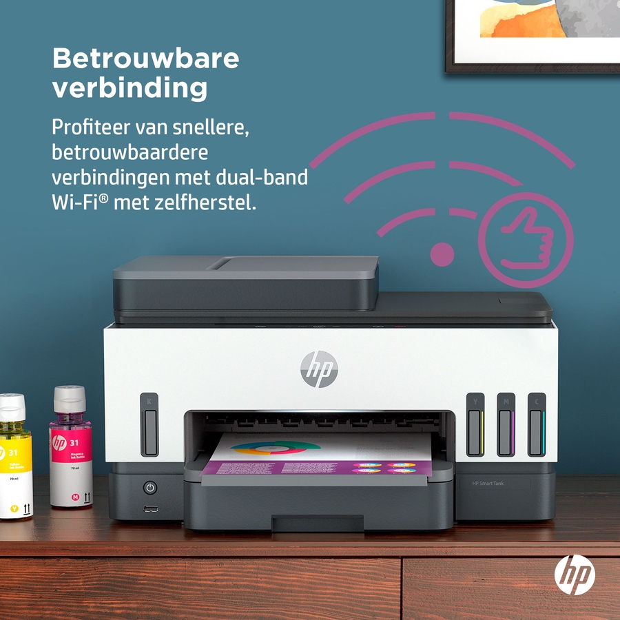 HP Smart Tank 7605 All-in-One inkttankprinter 9