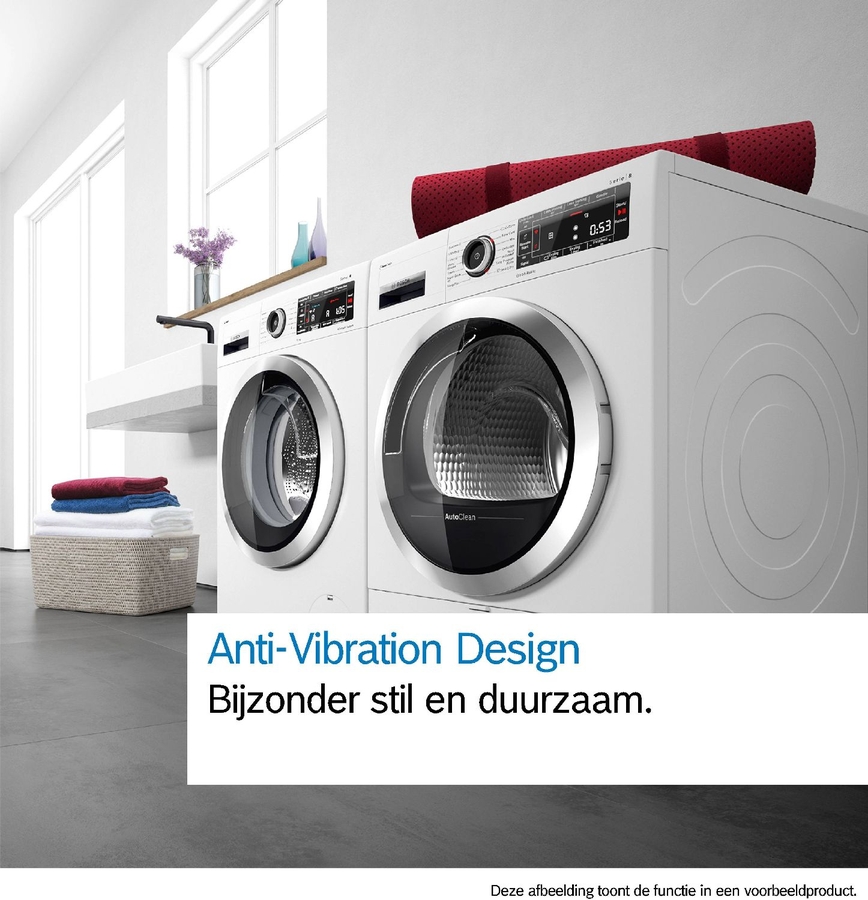 BOSCH WQG133DMNL Serie 6 Warmtepompdroger  16