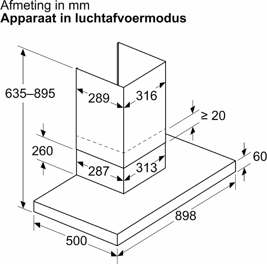 Siemens LC93BBC30 iQ100 Wandschouwkap 2